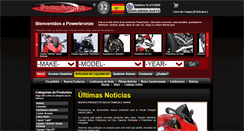 Desktop Screenshot of powerbronzespain.com